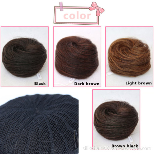 Curly Bun Extensions Scrunchie Updo Hair Pieces Synthetic Combs in Messy Bun Hair Piece for Women Chignon Hairpiece for Women